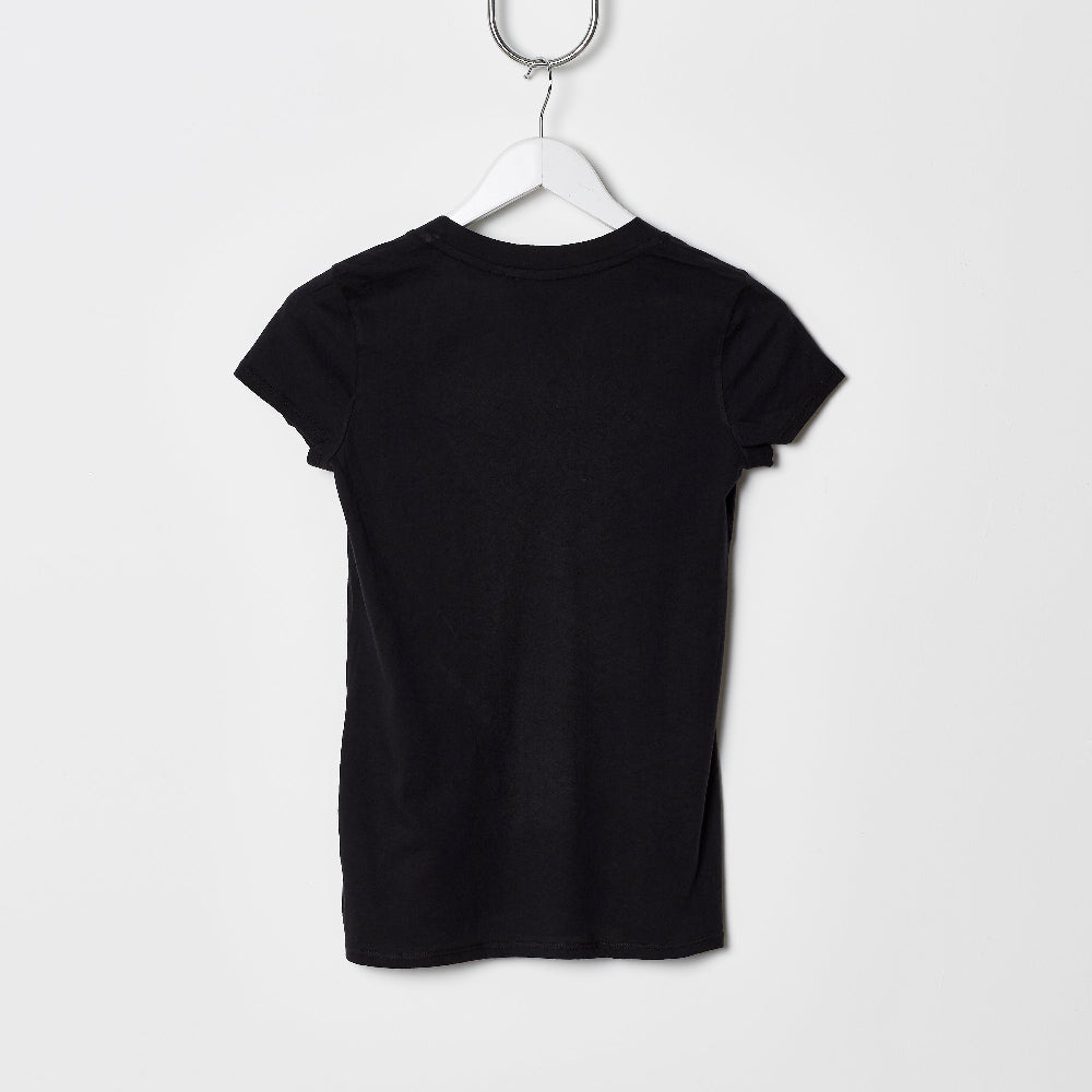 James Perse Relaxed V Neck Tee - Black