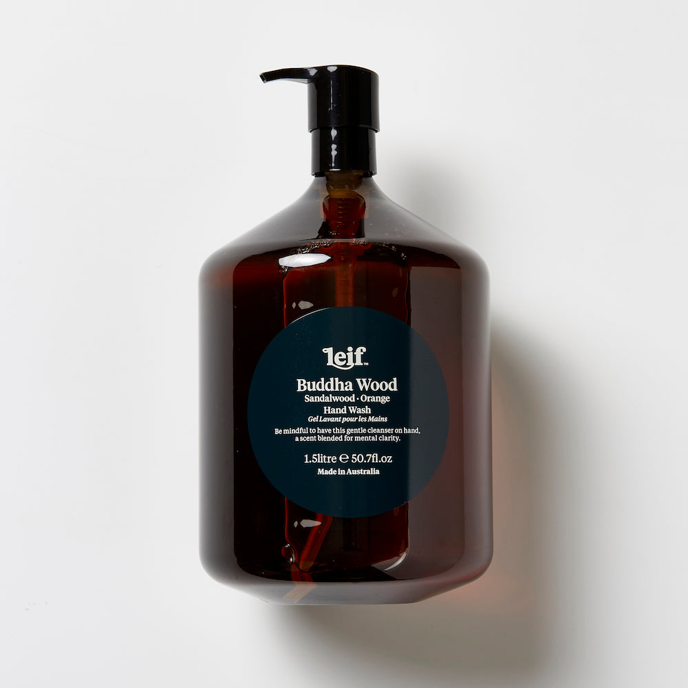 Leif Buddha Wood Hand Wash - Sandalwood & Orange 1.5L Magnum
