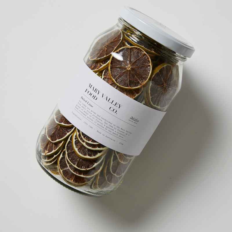 Mary Valley Food Co Dried Lime 250g