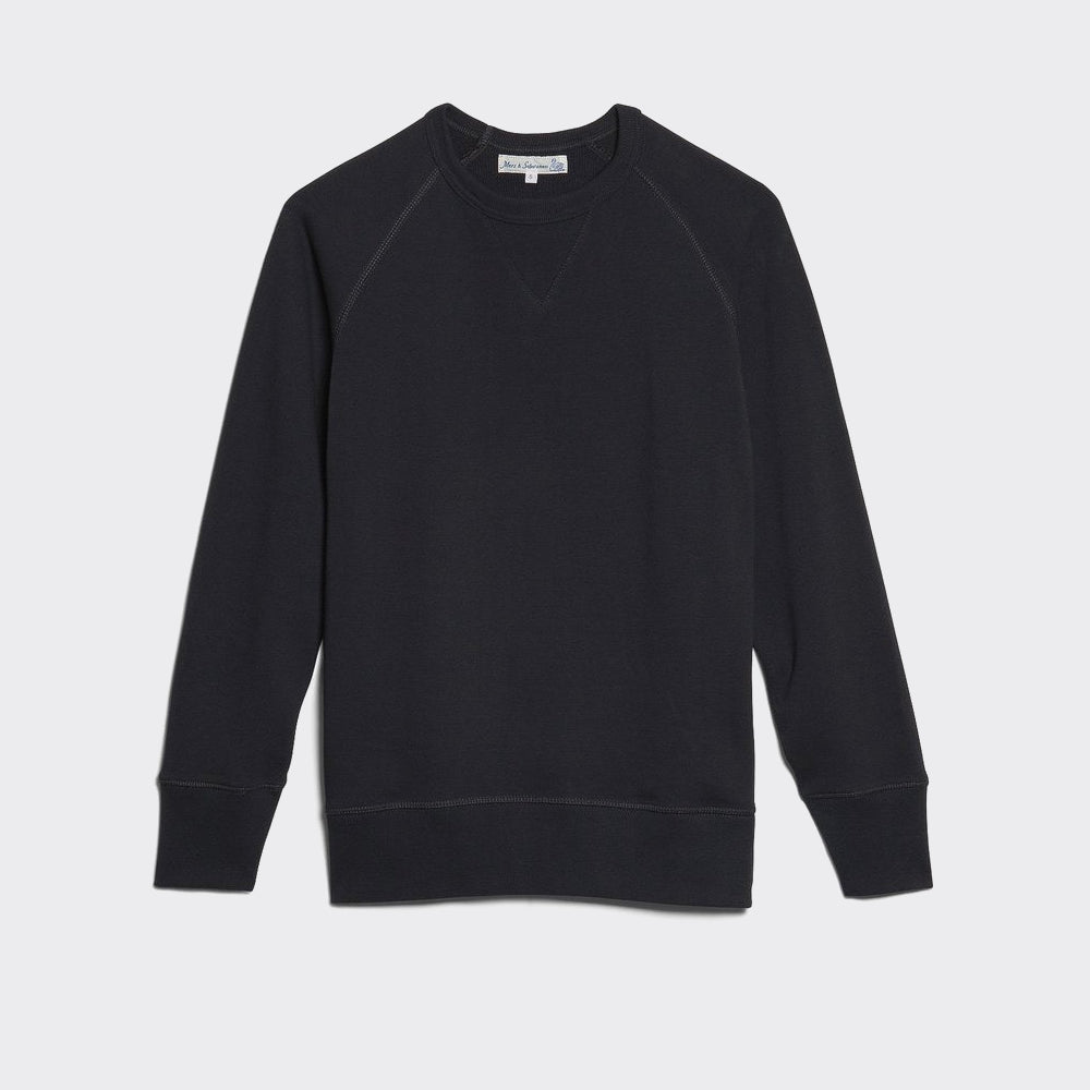 Merz B Schwanen Raglan Sleeve Sweatshirt - Black