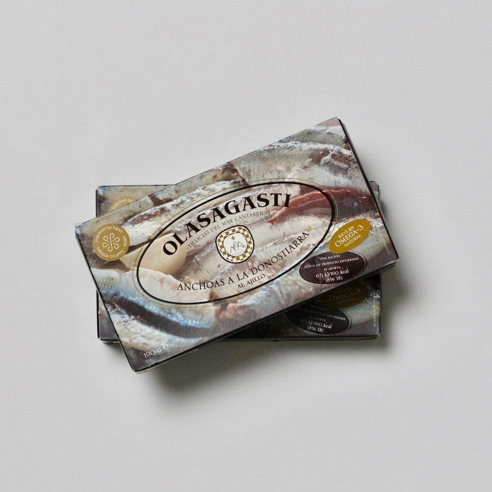 Olasagasti Whole Cantabrian Anchovies Donostiarra