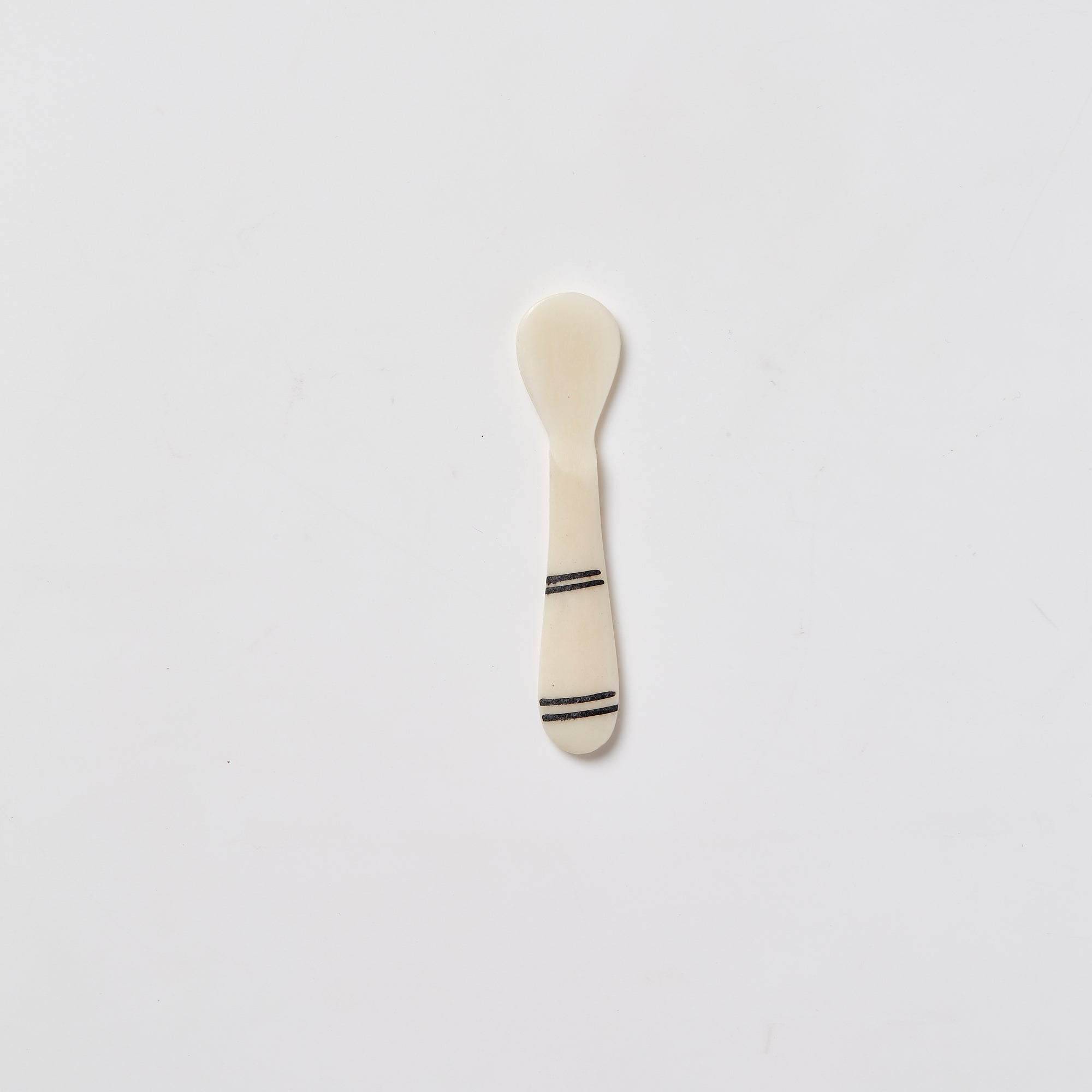 Striped Bone Spoon - Small