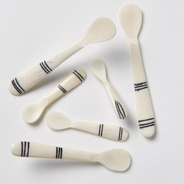 Striped Bone Spoons