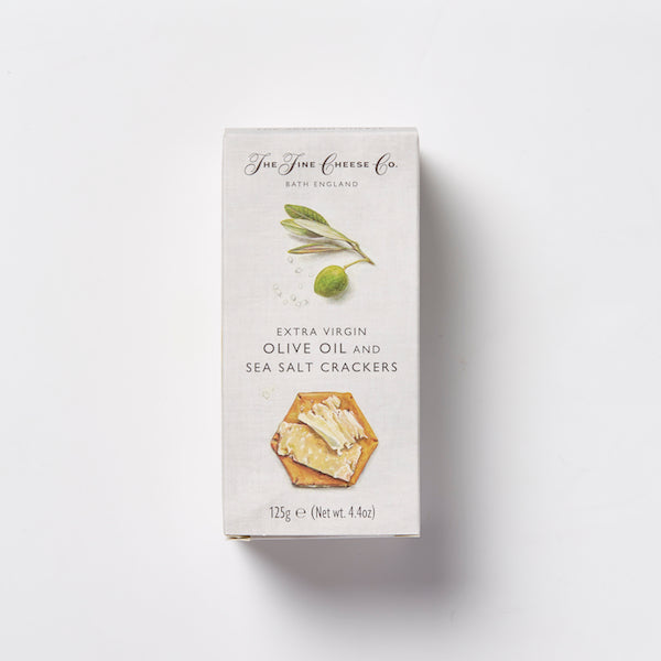 The Fine Cheese Co Extra Virgin Olive Oil &amp; Sea Salt Crackers