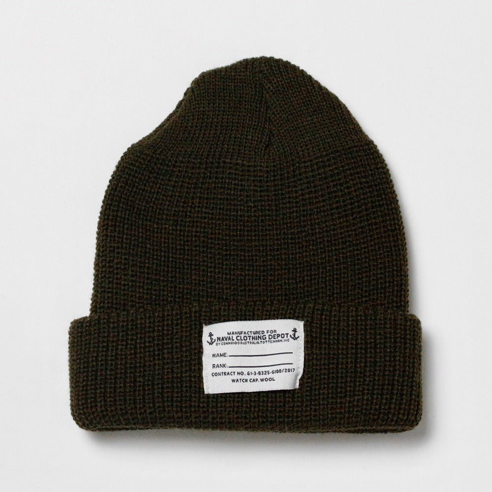 Military Watch Cap - Olive